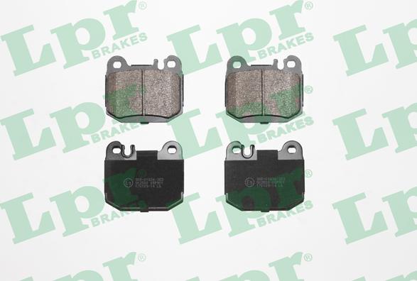 LPR 05P901 - Тормозные колодки, дисковые, комплект www.autospares.lv