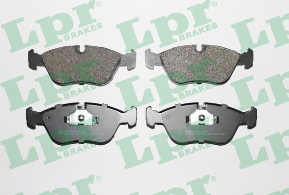 LPR 05P436 - Brake Pad Set, disc brake www.autospares.lv