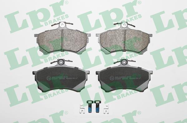 LPR 05P420 - Brake Pad Set, disc brake www.autospares.lv