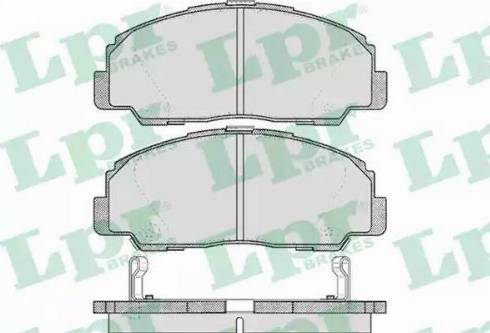 LPR 05P549 - Bremžu uzliku kompl., Disku bremzes www.autospares.lv