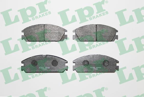 LPR 05P552 - Bremžu uzliku kompl., Disku bremzes www.autospares.lv