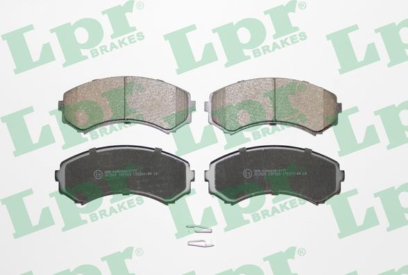 LPR 05P569 - Brake Pad Set, disc brake www.autospares.lv