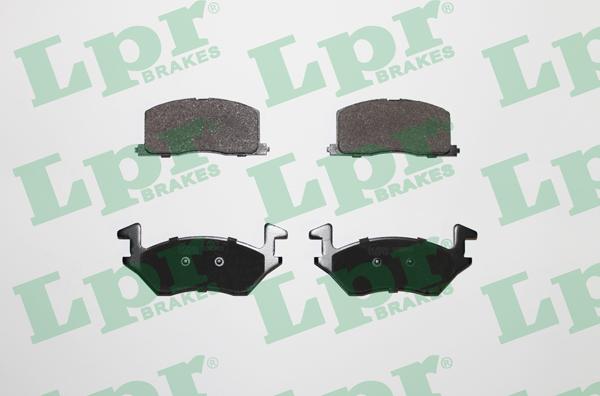 LPR 05P560 - Тормозные колодки, дисковые, комплект www.autospares.lv