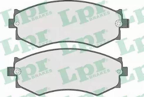 LPR 05P563 - Bremžu uzliku kompl., Disku bremzes www.autospares.lv