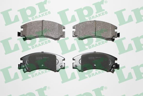 LPR 05P047 - Bremžu uzliku kompl., Disku bremzes www.autospares.lv