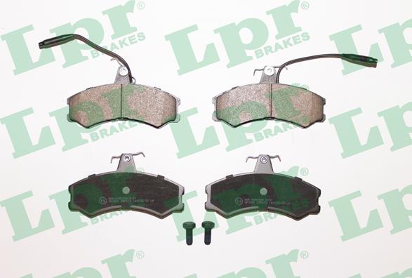 LPR 05P012 - Тормозные колодки, дисковые, комплект www.autospares.lv