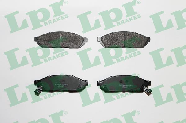 LPR 05P075 - Bremžu uzliku kompl., Disku bremzes www.autospares.lv