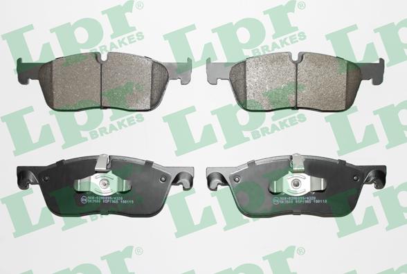 LPR 05P1965 - Brake Pad Set, disc brake www.autospares.lv