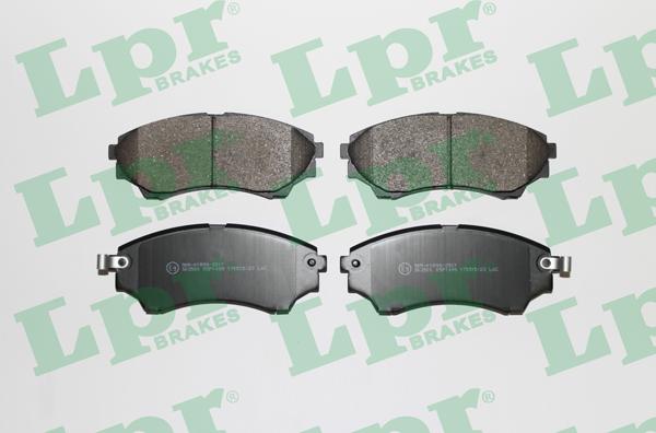 LPR 05P1499 - Brake Pad Set, disc brake www.autospares.lv