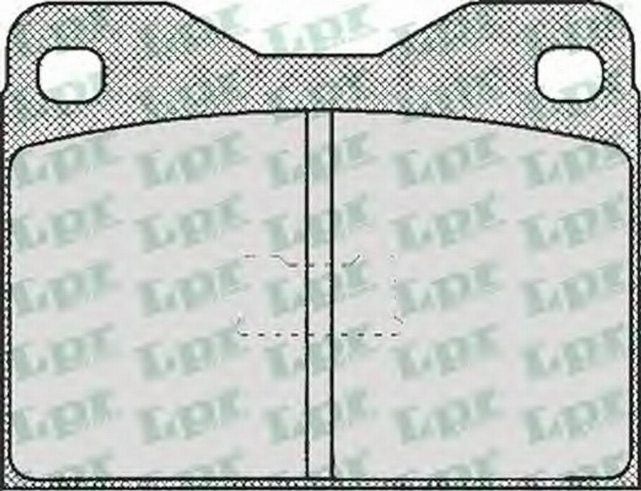 LPR 05P149 - Bremžu uzliku kompl., Disku bremzes www.autospares.lv