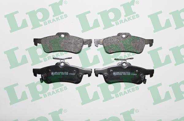 LPR 05P1458 - Bremžu uzliku kompl., Disku bremzes www.autospares.lv