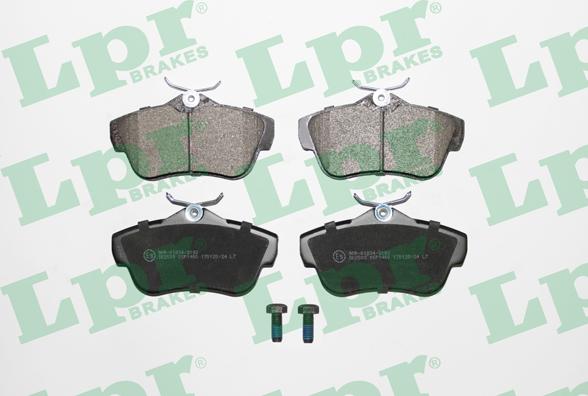 LPR 05P1460 - Brake Pad Set, disc brake www.autospares.lv