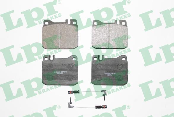 LPR 05P141A - Bremžu uzliku kompl., Disku bremzes www.autospares.lv