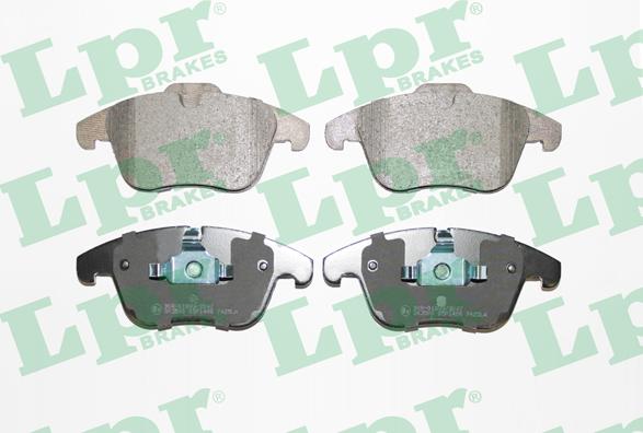 LPR 05P1486 - Bremžu uzliku kompl., Disku bremzes www.autospares.lv