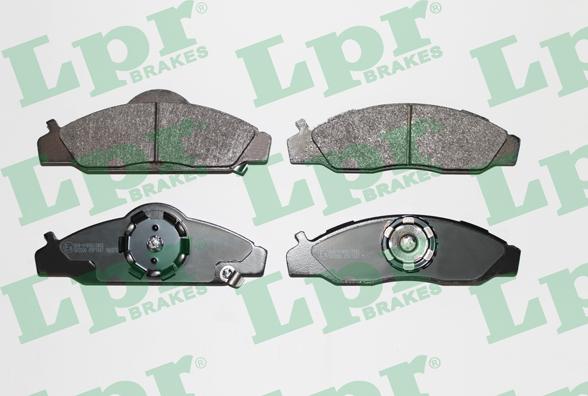 LPR 05P1437 - Bremžu uzliku kompl., Disku bremzes www.autospares.lv