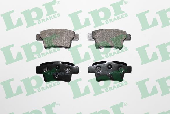 LPR 05P1475 - Bremžu uzliku kompl., Disku bremzes www.autospares.lv