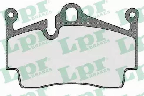 LPR 05P1583 - Bremžu uzliku kompl., Disku bremzes www.autospares.lv