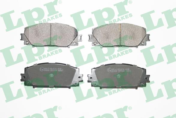 LPR 05P1529 - Brake Pad Set, disc brake www.autospares.lv