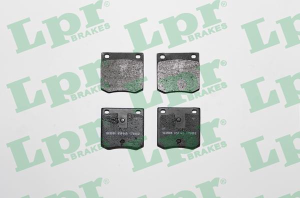 LPR 05P165 - Bremžu uzliku kompl., Disku bremzes www.autospares.lv