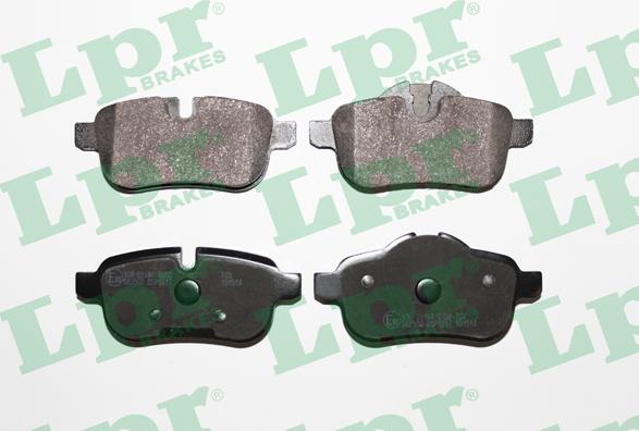 LPR 05P1617 - Bremžu uzliku kompl., Disku bremzes www.autospares.lv