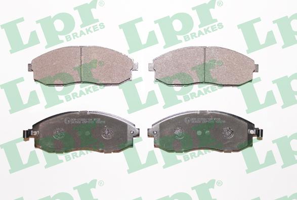 LPR 05P1015 - Bremžu uzliku kompl., Disku bremzes www.autospares.lv