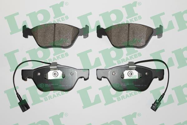 LPR 05P1098 - Brake Pad Set, disc brake www.autospares.lv