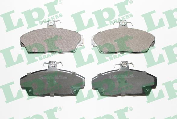 LPR 05P1034 - Brake Pad Set, disc brake www.autospares.lv