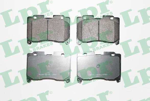 LPR 05P1023 - Brake Pad Set, disc brake www.autospares.lv