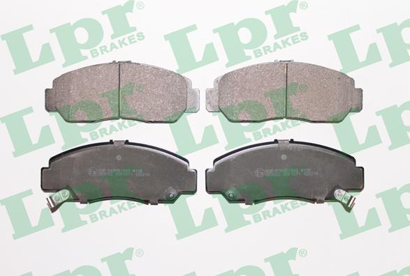 LPR 05P1071 - Brake Pad Set, disc brake www.autospares.lv