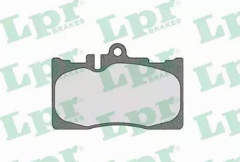 LPR 05P1841 - Bremžu uzliku kompl., Disku bremzes www.autospares.lv