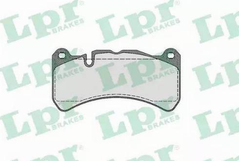 LPR 05P1870 - Bremžu uzliku kompl., Disku bremzes www.autospares.lv