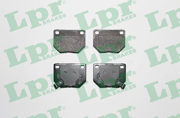 LPR 05P1341 - Brake Pad Set, disc brake www.autospares.lv