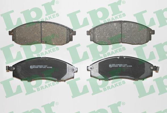 LPR 05P1343 - Bremžu uzliku kompl., Disku bremzes www.autospares.lv