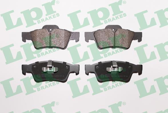 LPR 05P1254 - Bremžu uzliku kompl., Disku bremzes www.autospares.lv