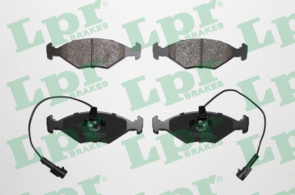 LPR 05P1204 - Bremžu uzliku kompl., Disku bremzes www.autospares.lv