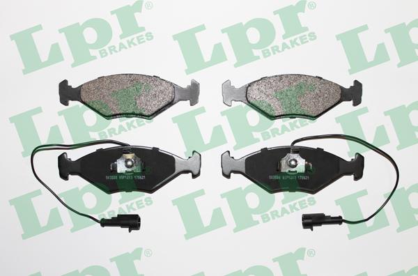 LPR 05P1203 - Bremžu uzliku kompl., Disku bremzes www.autospares.lv