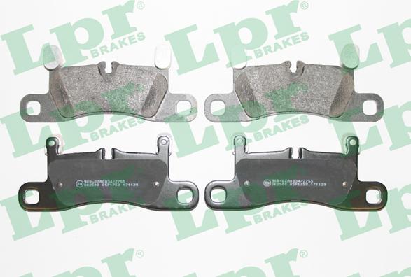 LPR 05P1758 - Bremžu uzliku kompl., Disku bremzes www.autospares.lv