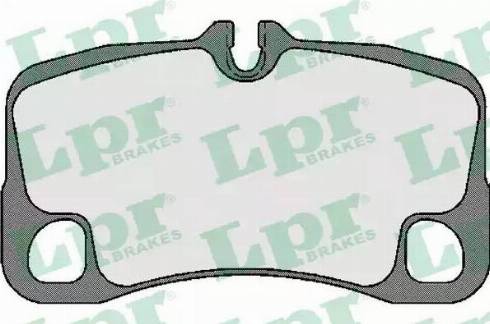 LPR 05P1764 - Bremžu uzliku kompl., Disku bremzes www.autospares.lv