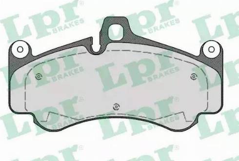 LPR 05P1765 - Bremžu uzliku kompl., Disku bremzes www.autospares.lv