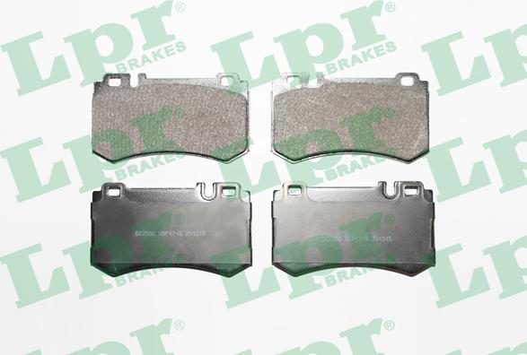 LPR 05P1719 - Bremžu uzliku kompl., Disku bremzes www.autospares.lv