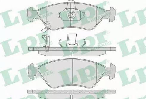 LPR 05P810 - Шарнирный комплект, ШРУС, приводной вал www.autospares.lv