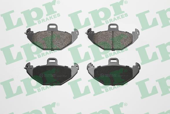 LPR 05P883 - Brake Pad Set, disc brake www.autospares.lv