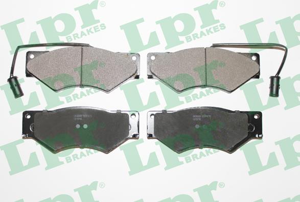 LPR 05P879 - Brake Pad Set, disc brake www.autospares.lv