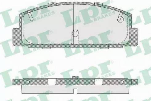 Sangsin Brake SP2028 - Bremžu uzliku kompl., Disku bremzes www.autospares.lv