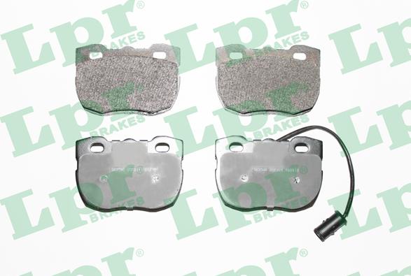 LPR 05P324 - Тормозные колодки, дисковые, комплект www.autospares.lv