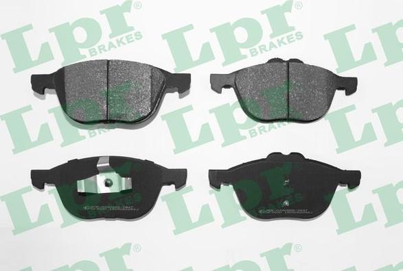 LPR 05P2054 - Brake Pad Set, disc brake www.autospares.lv