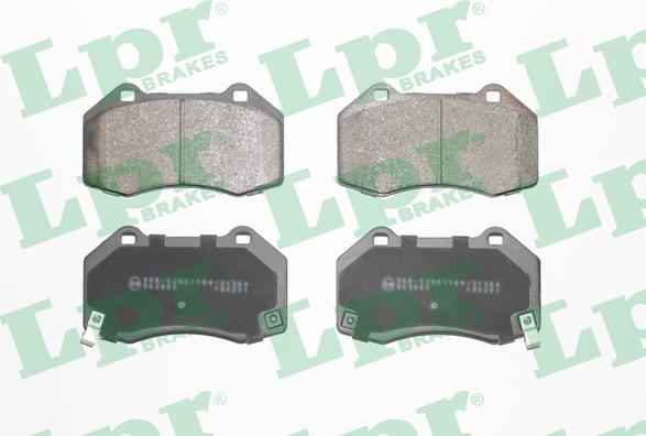 LPR 05P2018 - Brake Pad Set, disc brake www.autospares.lv