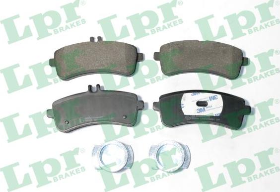 LPR 05P2081 - Bremžu uzliku kompl., Disku bremzes www.autospares.lv