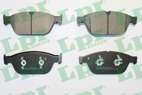 LPR 05P2140 - Bremžu uzliku kompl., Disku bremzes www.autospares.lv