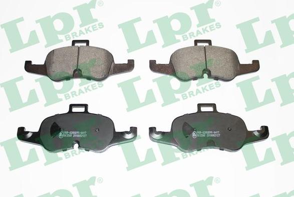 LPR 05P2127 - Bremžu uzliku kompl., Disku bremzes www.autospares.lv